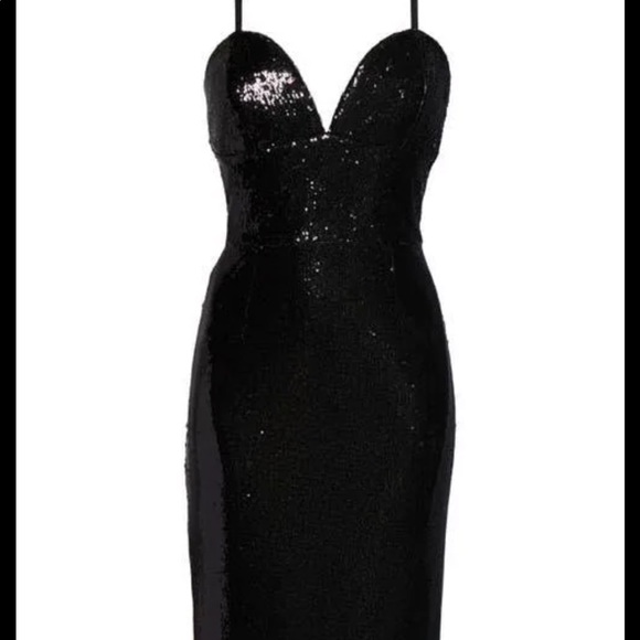 Dress The Population Dita Sequin Midi Dress - Picture 4 of 5